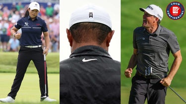 ruoning yin, tiger woods and keegan bradley