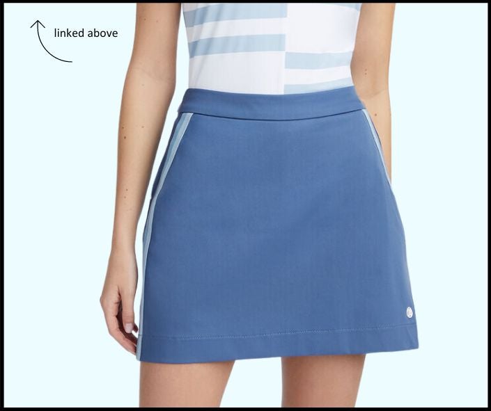 Ladies' golf skirts and shorts perfect for uniform or casual wear