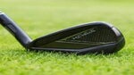 Taylormade black stealth iron back