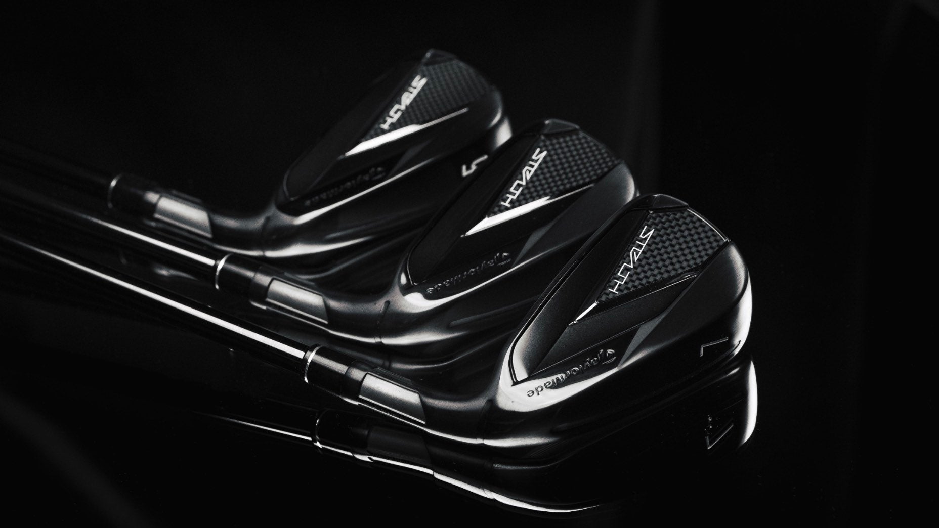 TaylorMade Stealth Black irons with black PVD finish FIRST LOOK