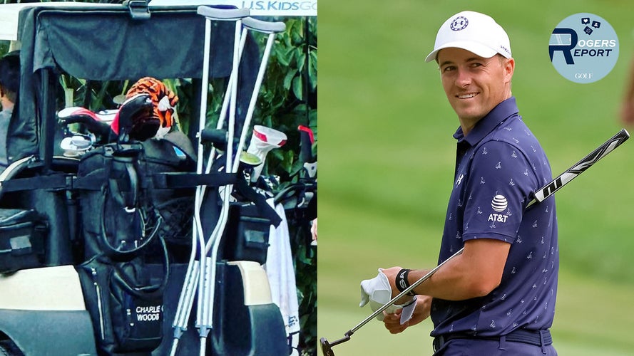 Tiger Woods caddies for Charlie, and Justin Thomas gets hitched