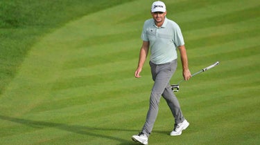 Following Round 3 at the Travelers Championship, Keegan Bradley shared details of an Aimpoint putting drill that has helped him contend