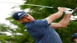 Nick Taylor hits drive at recent PGA Tour event
