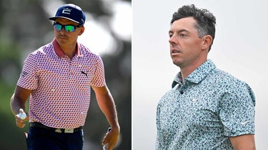 Rickie fowler and rory mcilroy at the us open