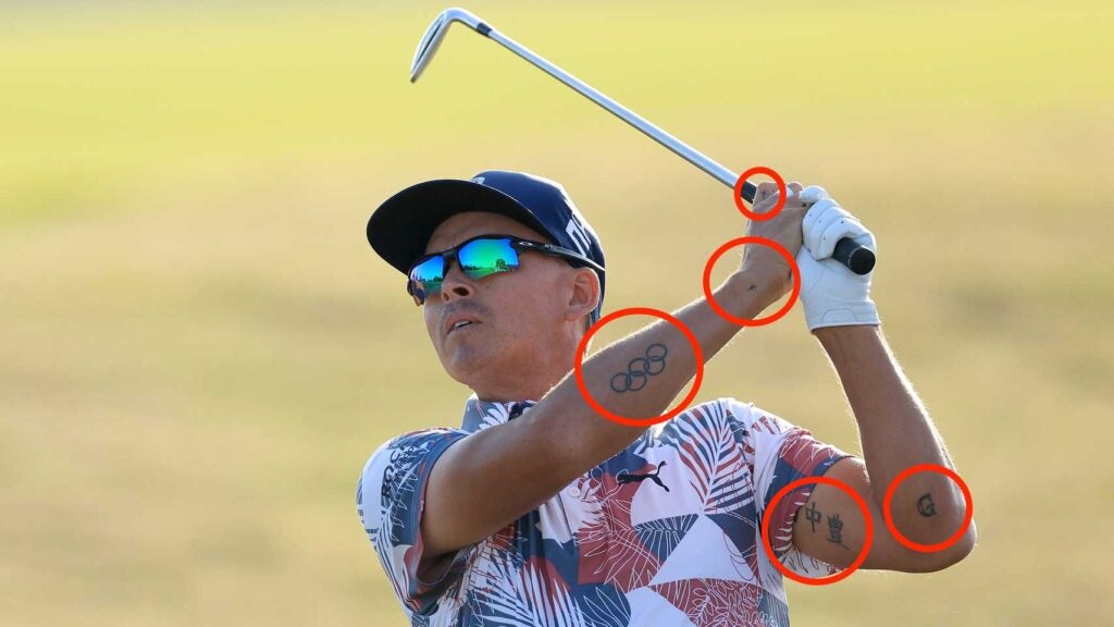Rickie Fowler's tattoos reveal much about the man behind the golfer