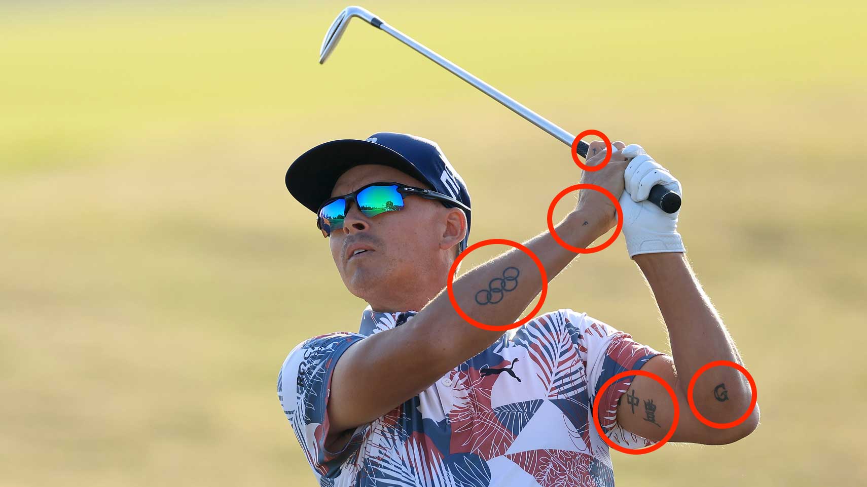 pga tour golfers with tattoos