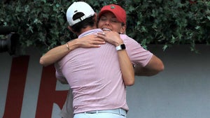 rory mcilroy hugs erica stoll