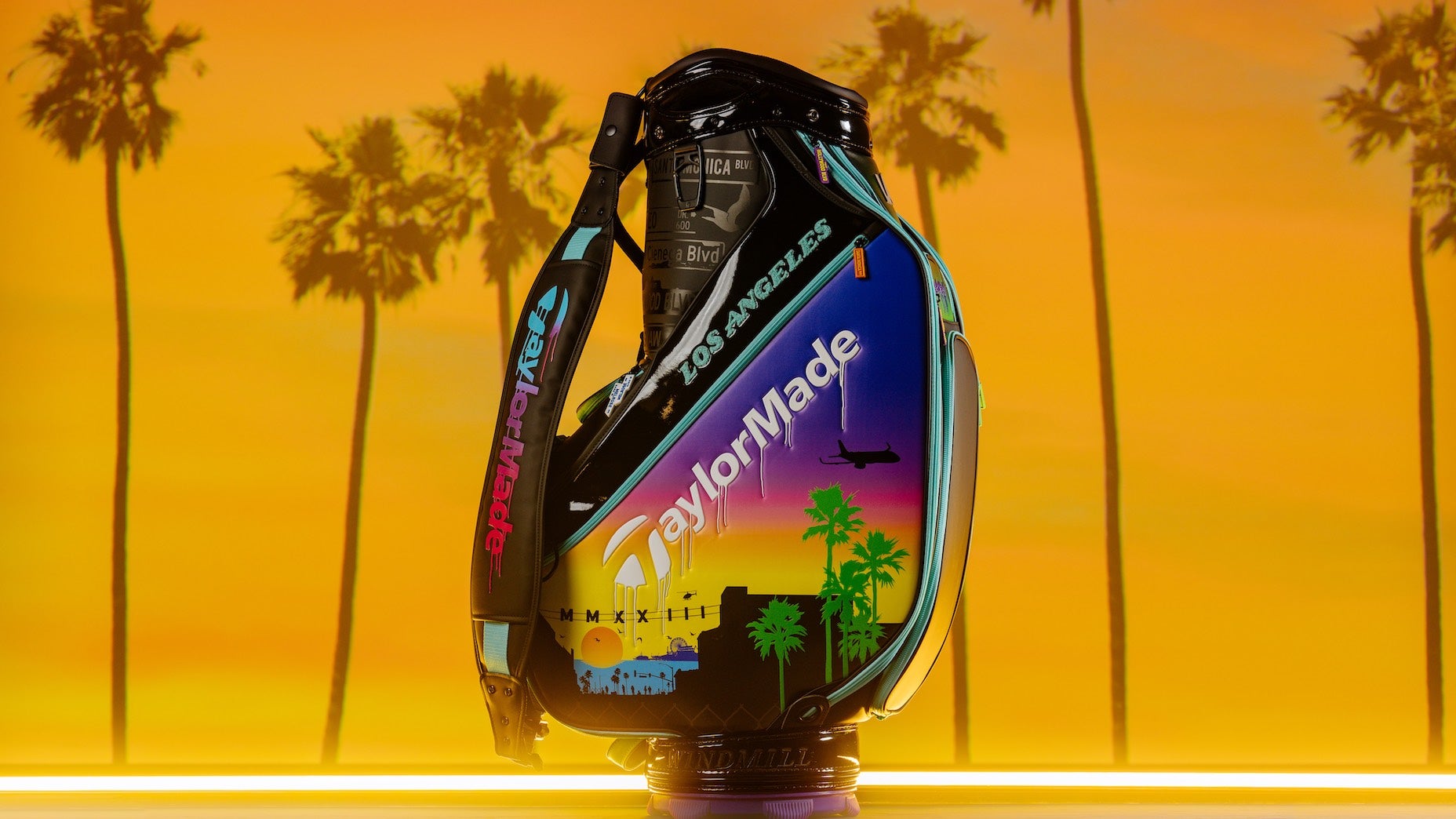 TaylorMade's audacious U.S. Open staff bag is a sight to behold