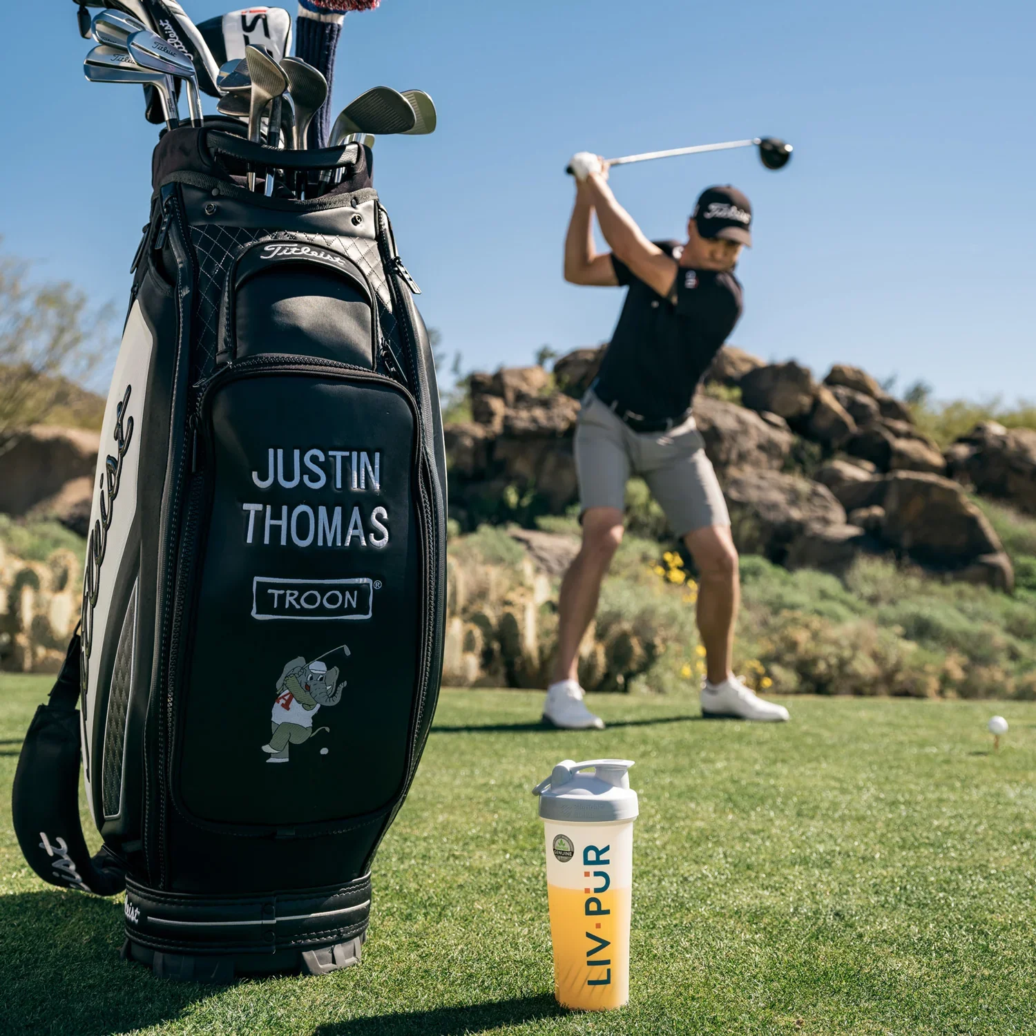 Justin Thomas page livpur supplements