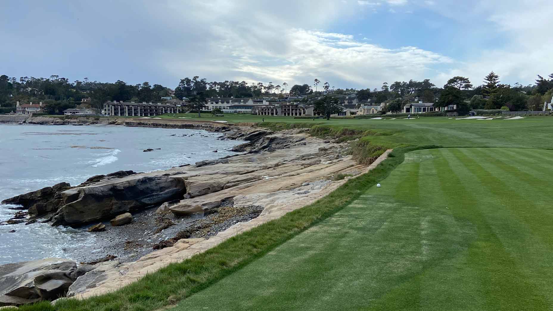 pebble beach's 18th hole