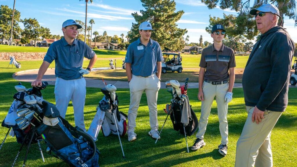 college golf experience