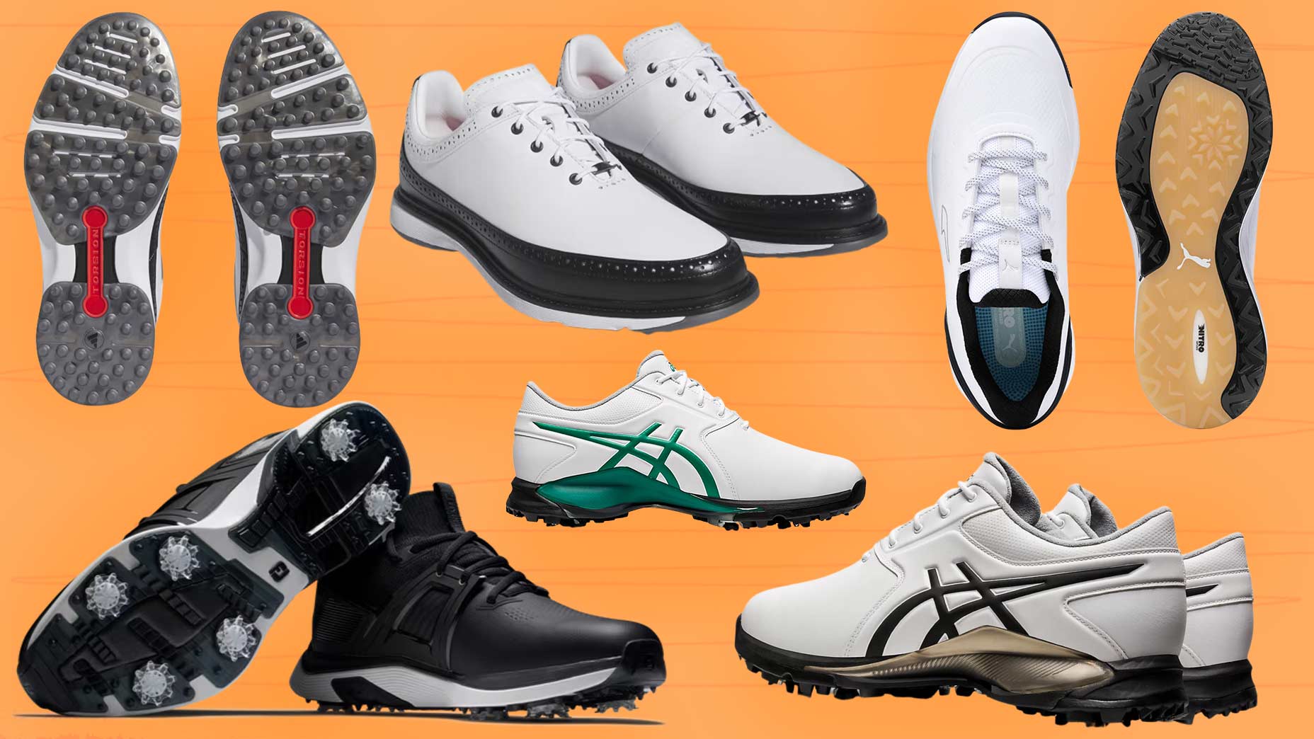 4 spiked and spikeless golf shoes for fall