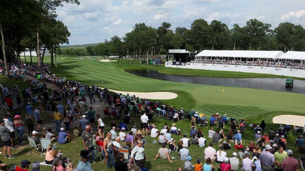 the green at the john deere classic