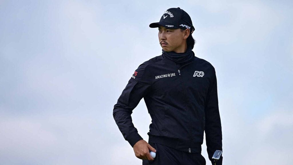 min woo lee at the Open Championship