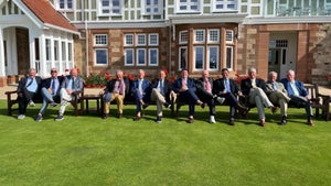 muirfield golf group tourists