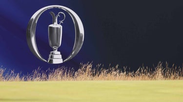 2023 British Open logo at Royal Liverpool