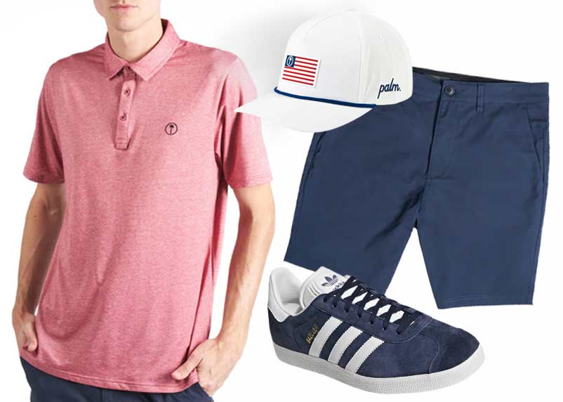 palm golf outfit the open USA TEAM 1