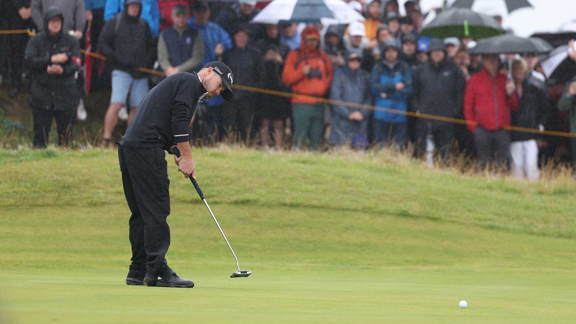 brian harman putting at open