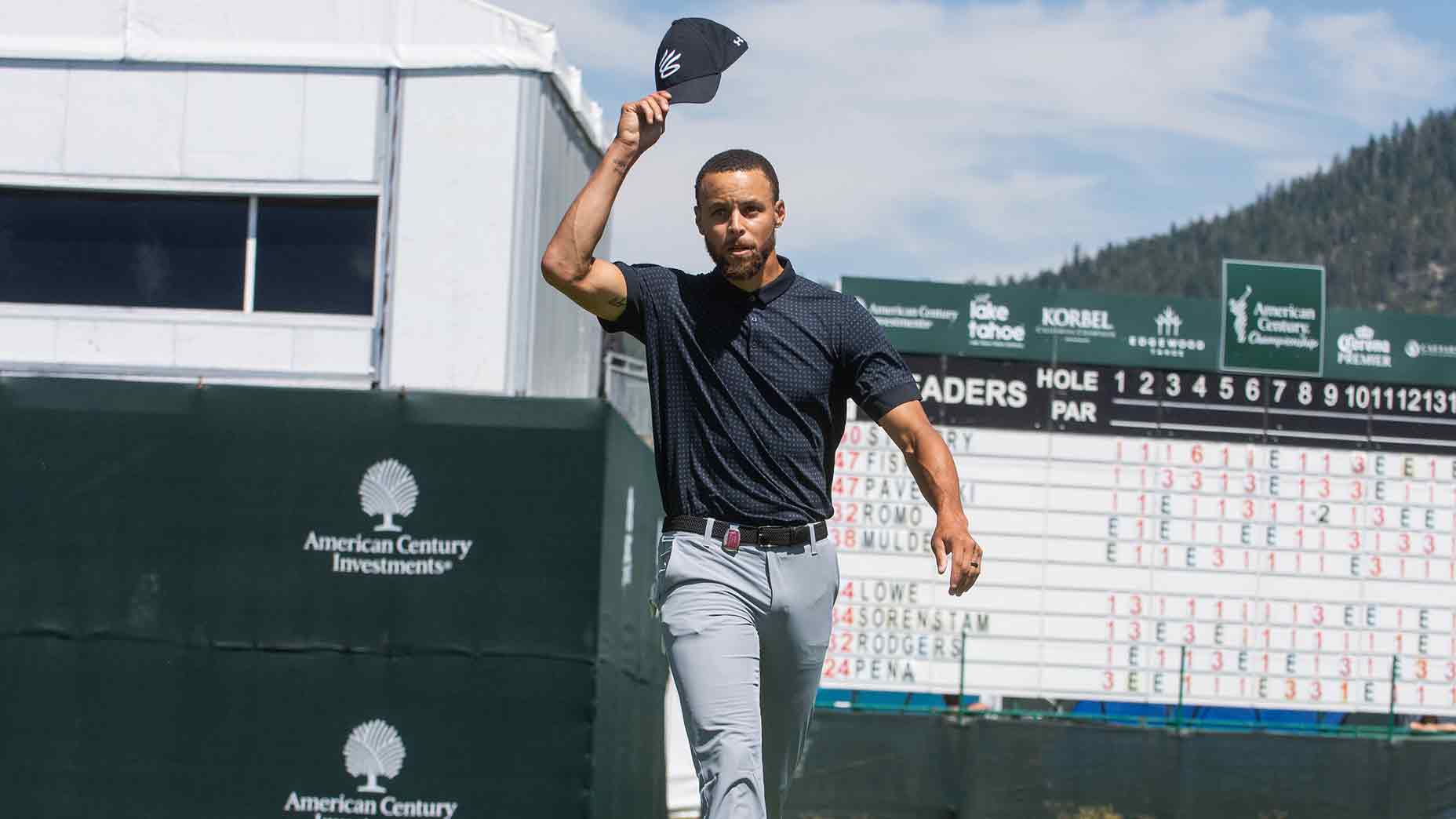 Steph Curry makes hole-in-one at American Century Championship celebrity  tournament