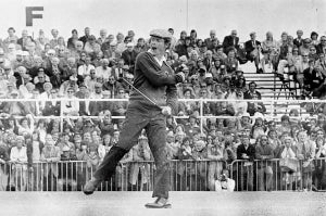 Tom Watson at the 1975 Open Championship