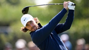 Tommy Fleetwood tees off at 2023 Open Championship