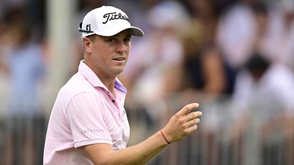 Justin thomas polo outlet bear cap