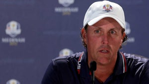 Phil Mickelson at Medinah in 2012.