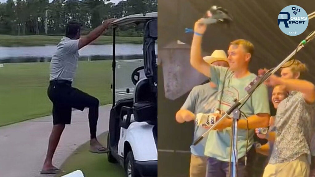 From a Tiger sighting to Spieth on stage, get caught up.