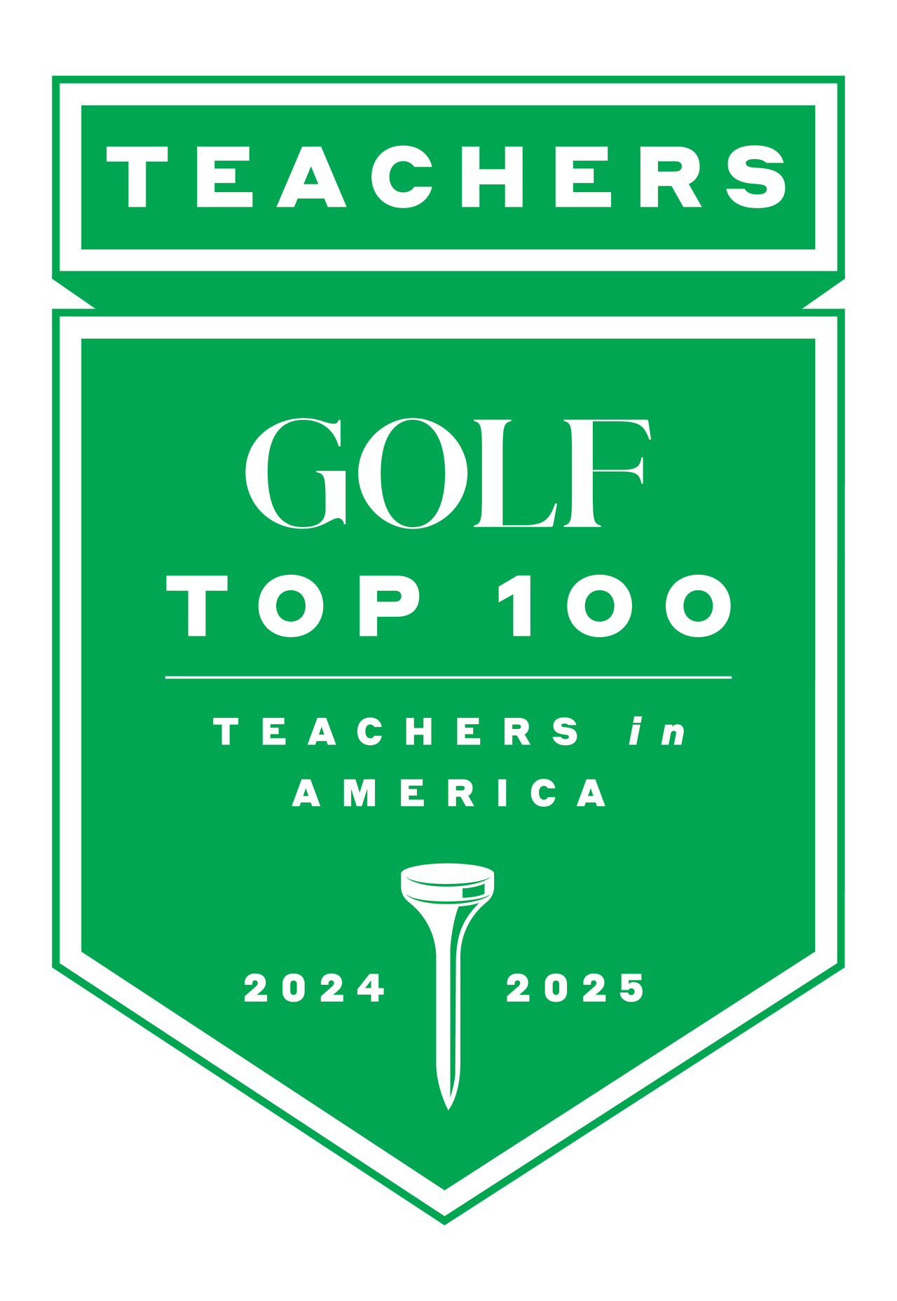 GOLF Magazine's 20242025 Top 100 Teachers in America