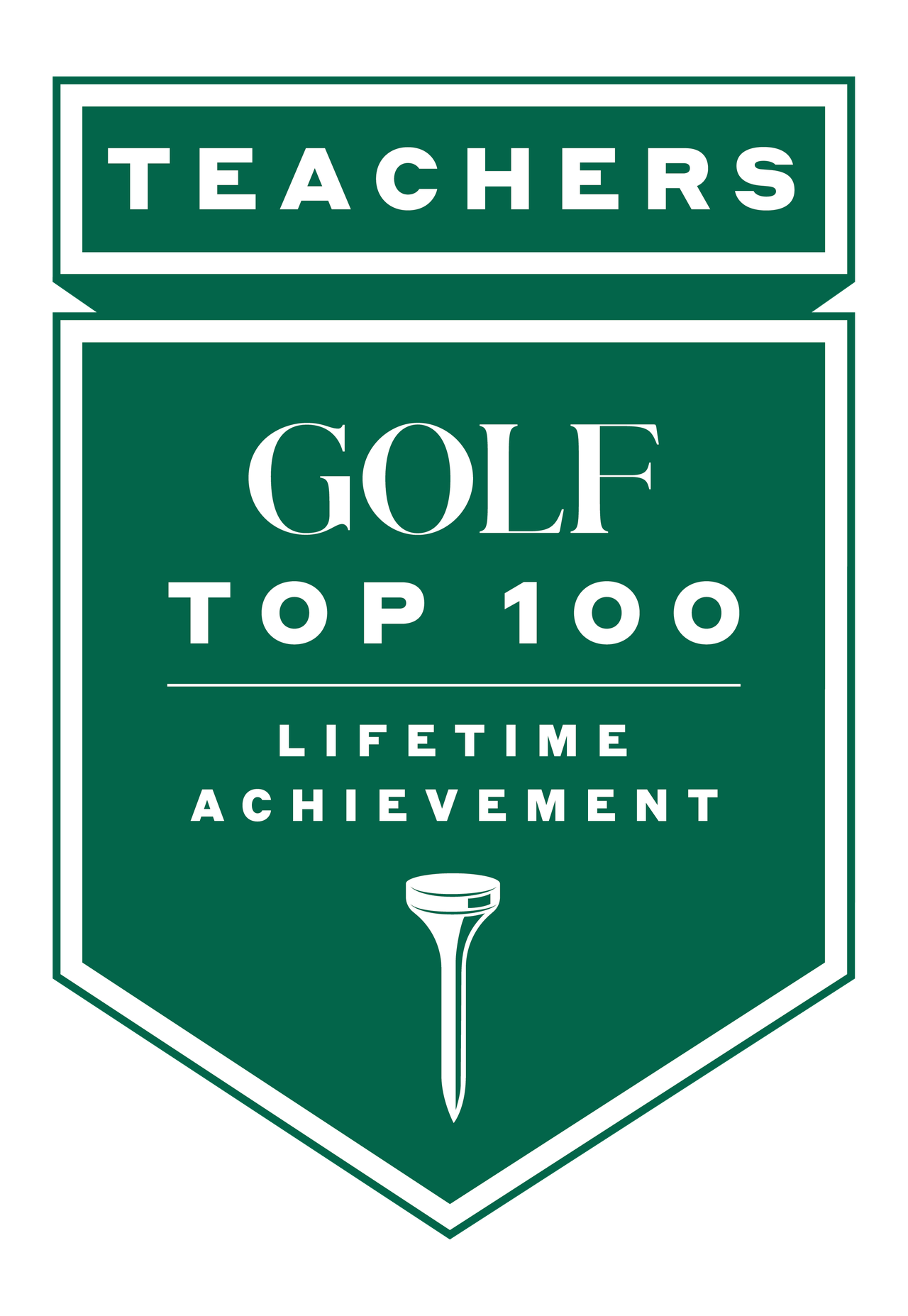 GOLF Magazine’s 20242025 Top 100 Teachers Lifetime Achievement