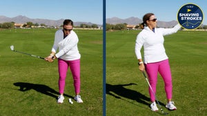 To help amateurs understand how to hit different ball flights, golf instructor Cristy Longfield gives a few easy-to-understand tips