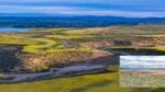 A view of Gamble Sands with its newest, in-construction course inset.