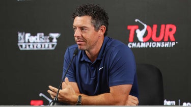 Rory McIlroy speaks to media at 2023 Tour Championship