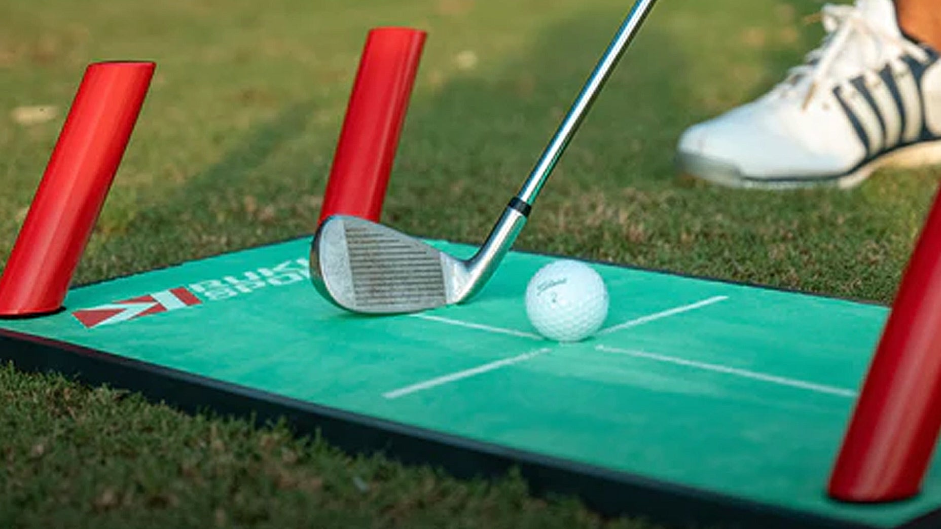 Improve Your Golf Ball Striking with the Pathfinder Impact Mat by Rukket Sports