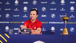 zach johnson sits in press conference