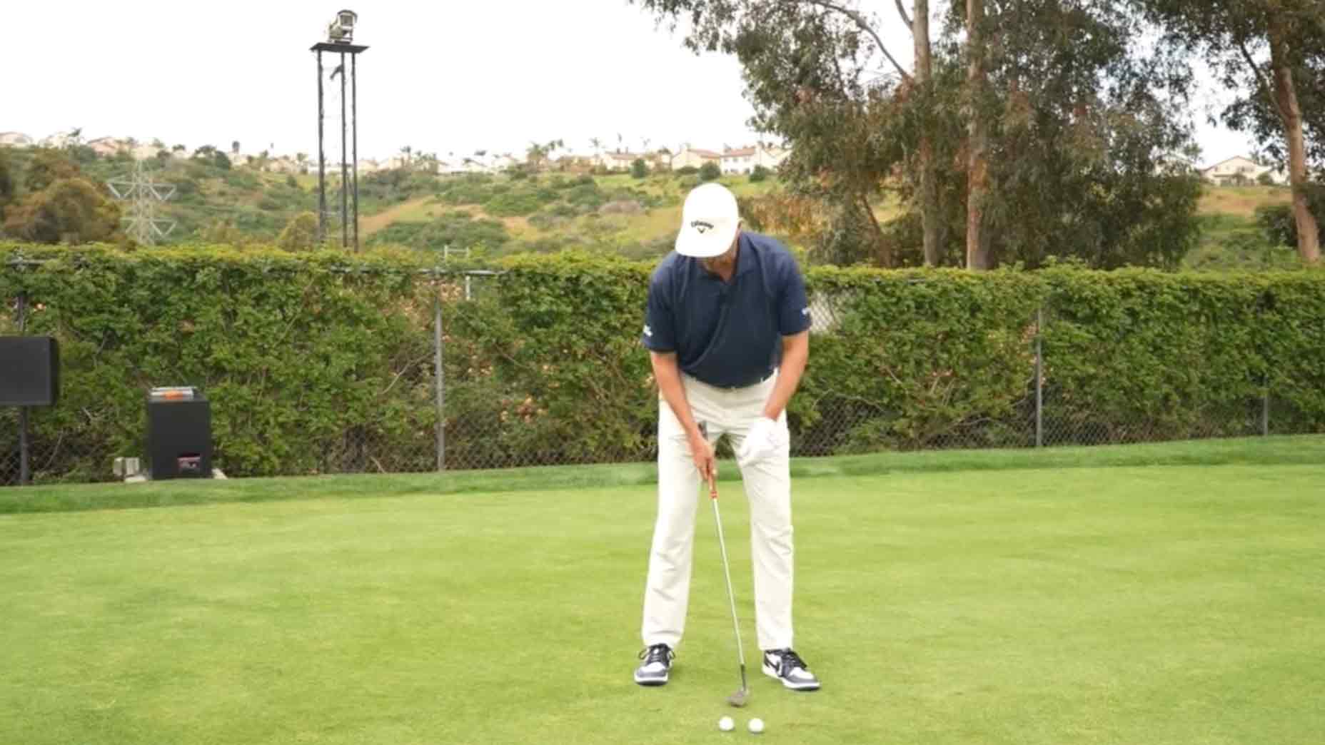 GOLF Top 100 Teacher Brech Spradley says this 2-ball pitching drill can help any player use the bounce of the club for improved wedge shots