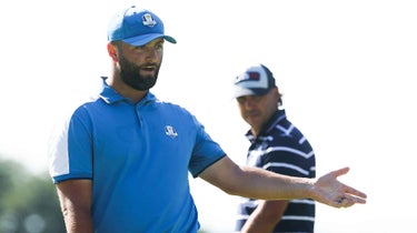Caddie Joe LaCava gets in shouting match with Shane Lowry in heated Ryder Cup moment 2 jon rahm and brooks koepka at ryder cup