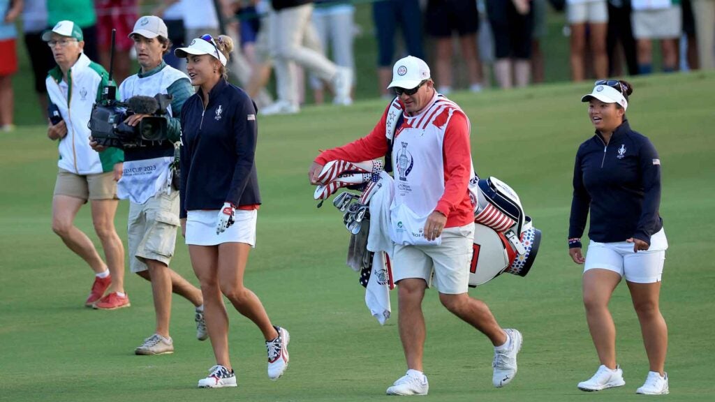 Solheim Cup Saturday foursomes matchups: Rose Zhang to sit out again