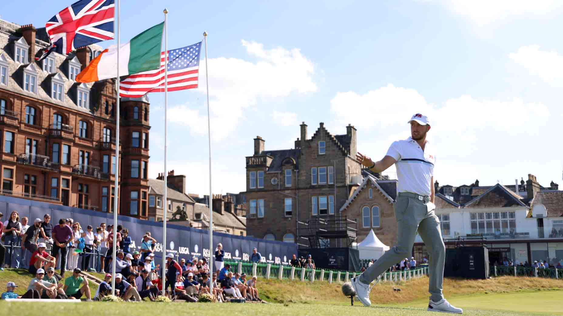 Team GB&I jumps to early Walker Cup lead in morning foursomes session