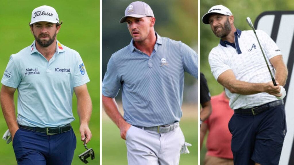 cam young, bryson dechambueau, dustin johnson