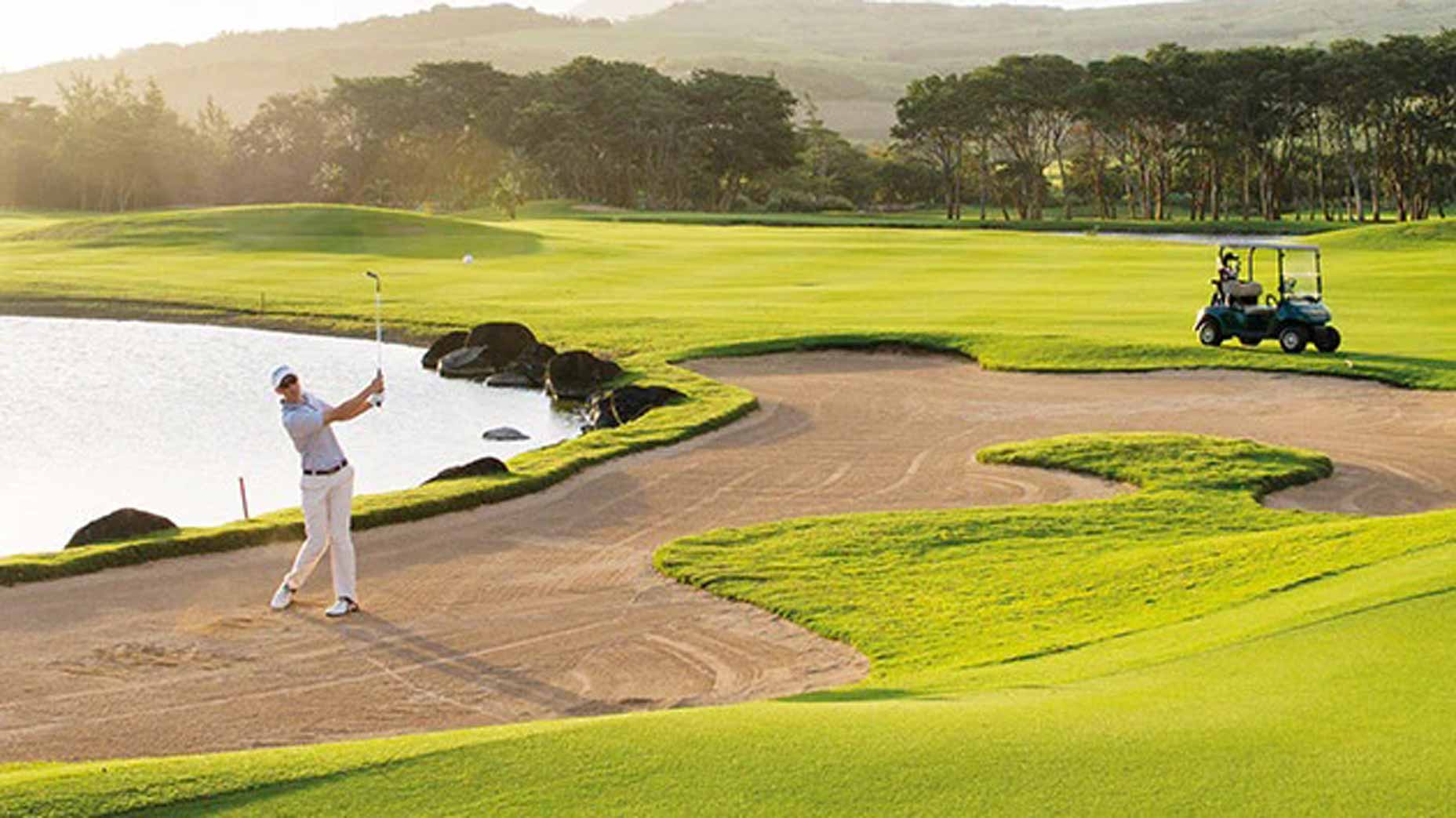 Heritage Le Telfair Golf & Wellness Resort in Bel Ombre, Mauritius.