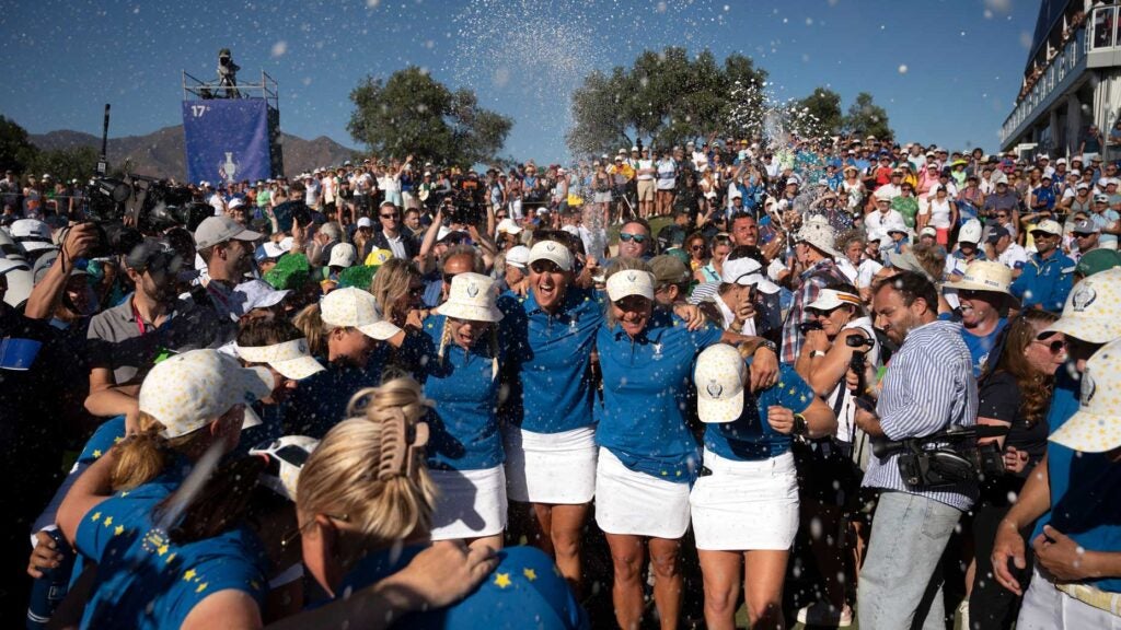 As Europe stole the Solheim Cup, here's what it looked, sounded and felt like