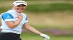 Charley Hull laughs during 2023 AIG Women's Open