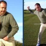 Bad ball-strikers make this mistake while shifting their weight. Here's how to fix it