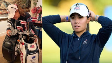 Danielle Kang reunited with her clubs at the 2023 Solheim Cup