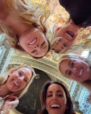 The wives and girlfriends of the European Ryder Cup team