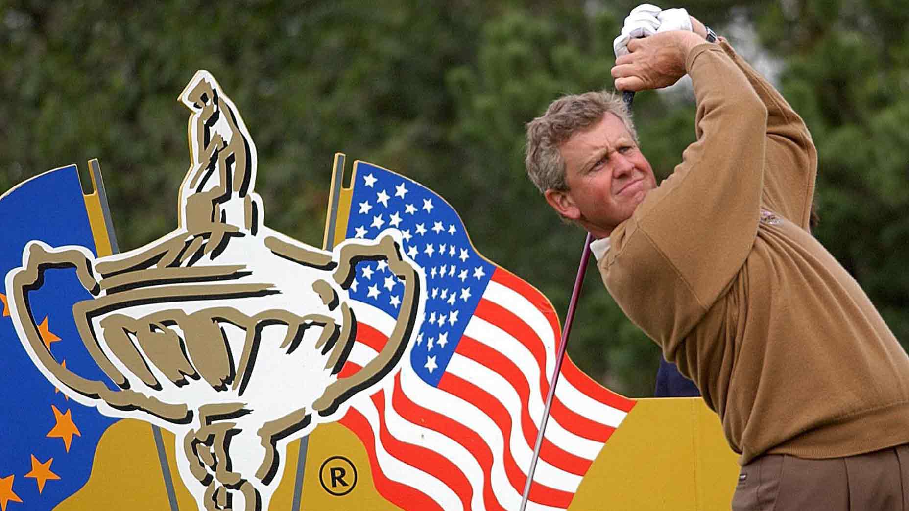 Longtime Ryder Cup captain Colin Montgomerie reveals wild multiplication technique he used in order to distract himself and calm his nerves