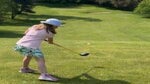 kids golfing driver