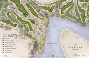 a map or laraloma golf