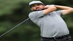 Mark Hubbard hits shot at PGA Tour event